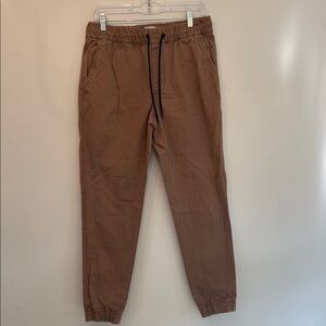 Old Navy Brown Jogger Sweatpants with Elastic Cuffs